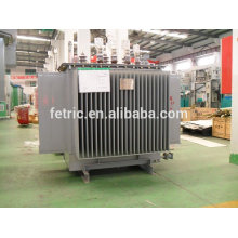 Oil immersed copper winding 10/0.4 kv transformer